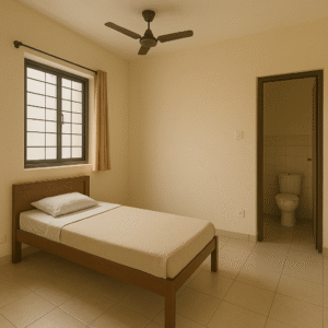 1 BHK Room in Bajopur Jail Chowk , Samastipur - Near HP Petrol Pump